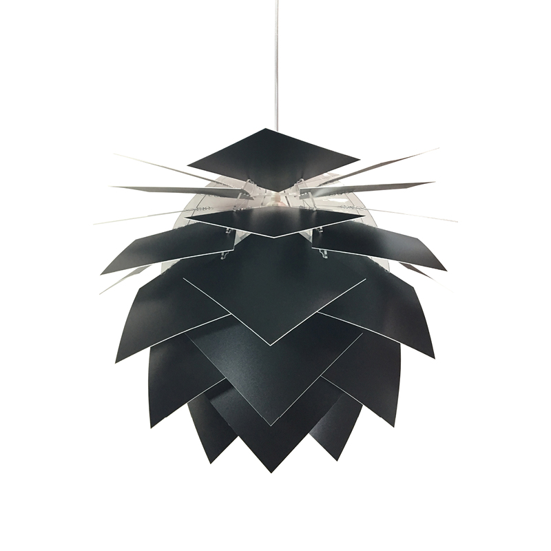 PineApple Pendel Medium Sort Ø45