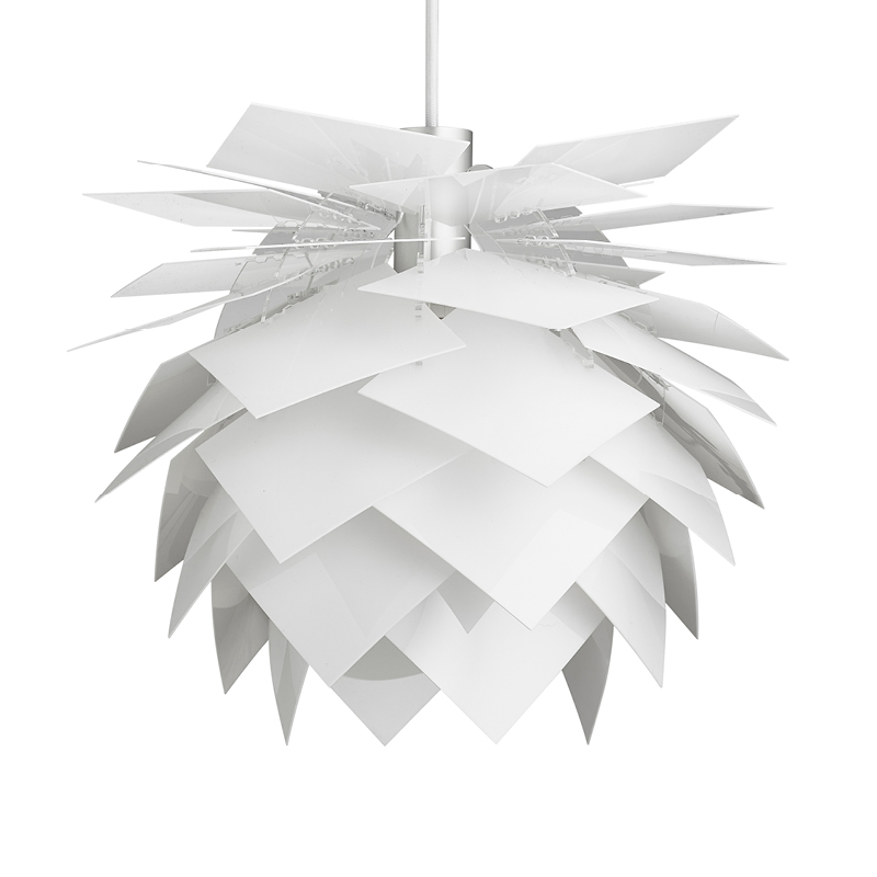 PineApple Pendel Large Hvid Ø75