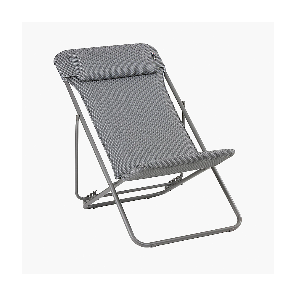 LAFUMA MAXI TRANSAT dækstol silver