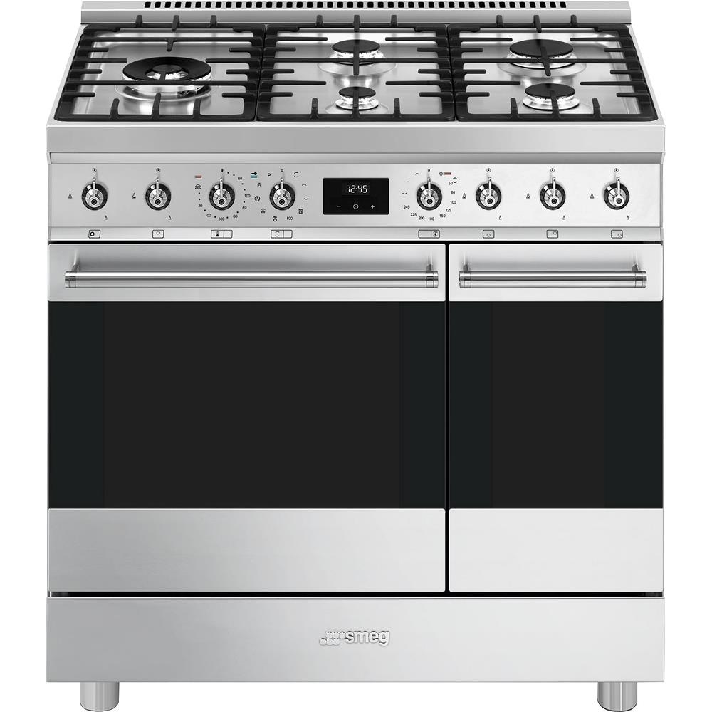 SMEG C92GPX2 Gaskomfur stål Outlet
