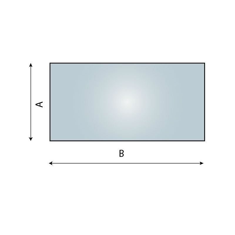 Glas pejseindsats gulvplade 
