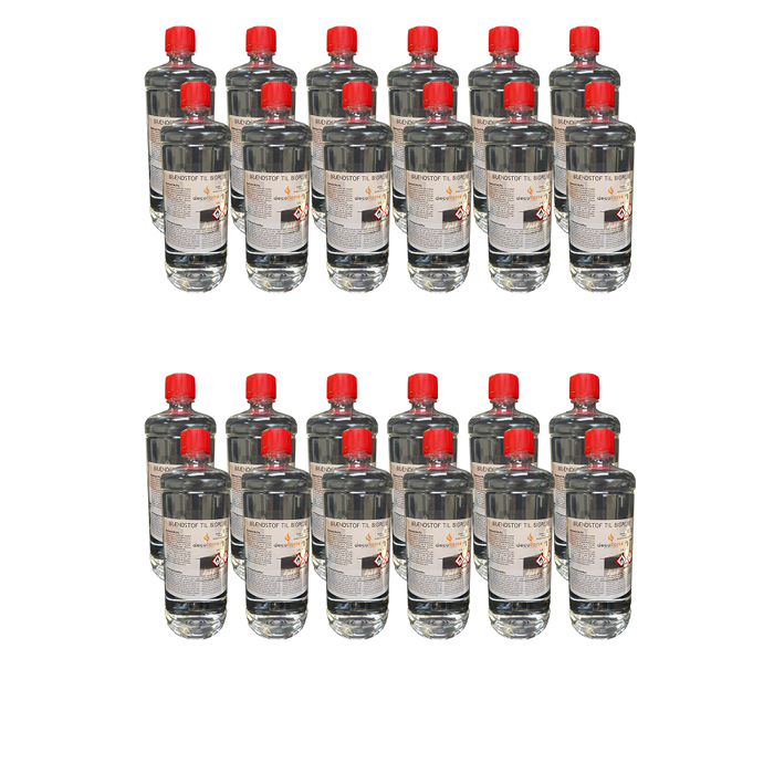 Pakke m. 24 flasker Bioethanol